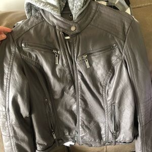 Leather jacket